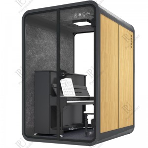 Mozgatható Hordozható Stúdió Otthoni Acél Akusztikus asztalok Szék Iroda Hangszigetelt Pods Irodai telefonfülke Beltéri Munka Találkozó Moduláris