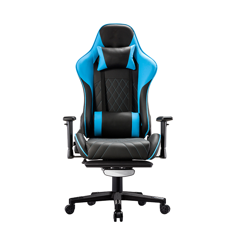 Gamer PU bőr versenyző szék összecsukható szék játék Office Comput Gaming szék LED -es lámpával